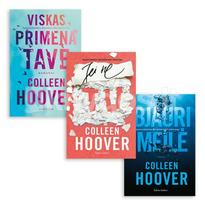 Colleen Hoover 3 knygų rinkinys: Bjauri meilė + Viskas primena tave + Jei ne tu
