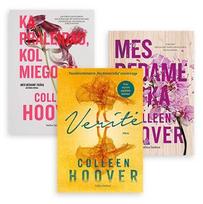 Colleen Hoover 3 knygų rinkinys: Ką praleidau, kol miegojai + Mes dedame tašką + Veritė