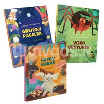 Justinio Marcinkevičiaus 3 poemų rinkinys: Greitoji pagalba + Grybų karas + Voro vestuvės - Justinas Marcinkevičius