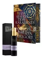 Knygos ir kvepalų rinkinys: Trys seserys, trys karalienės + Les Secrets CACHEMIRE EDP - Philippa Gregory