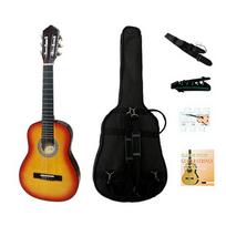 Klasikinė 1/4 gitara kairiarankiui su komplektu
