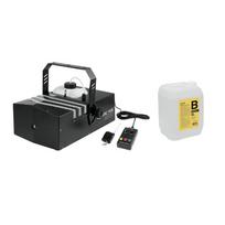 EUROLITE Dynamic Fog 1200 dūmų mašina ir skystis B2D 5l