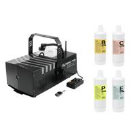 EUROLITE Dynamic Fog 1500 dūmų mašina ir skysčiai