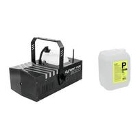 EUROLITE Dynamic Fog 2000 dūmų mašina ir skystis dūmų mašinai P2D 5l