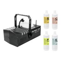 EUROLITE Dynamic Fog 2000 dūmų mašina ir skysčiai