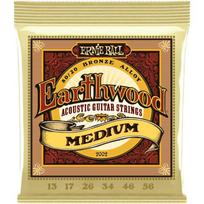 Ernie Ball Earthwood Medium 80/20 Bronze stygos akustinei gitarai