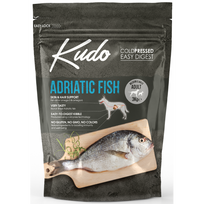 Kudo Adriatic Fish Medium Maxi Adult sausas maistas suaugusiems šunims, Svoris 12 kg