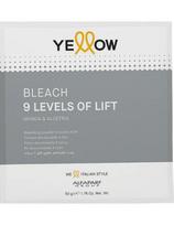 Yellow plaukų balinimo milteliai Yellow 9 Levels Of Lift Bleaching Powder 50g