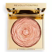 Revolution Pro, Pro Lustre, Illuminating, Blush Highlighter Compact, Rose Gold, 1 Shade, 9 g