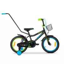 Children's bicycle TABOU Rocket Alu, 18" black-blue