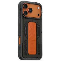 Skinarma Phantom iPhone 17 Pro Max Magnetic Charging + Grip Stand Case, Olive Green