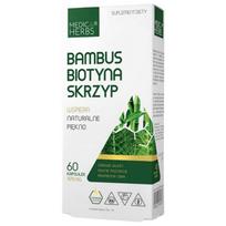 Medica Herbs Bamboo Biotin Horsetail – 60 kapsulių