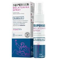 Pharmaverum SuperSen Melatonino purškiklis, Mėtų - 25 ml
