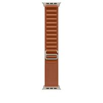 Apple watch 49mm Terra Cotta Alpine Loop - Medium - Natural Titanium Finish - MFTC4ZM/A