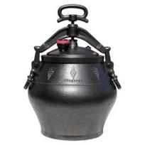 Afganistano puodas, kazanas Misgaran, 15 l, juodas, aukščiausios klasės