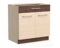 Pastatoma spintelė Modena MD20, 80 cm, ruda