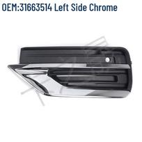 Volvo XC90 Priekinio buferio priešrūkinio žibinto dekoratyvinis skydelis rėmas (Modelis 31663514/31663515)