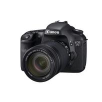 Canon EOS 7D DSLR fotoaparatas + EF-S 18-135mm f/3.5-5.6 IS priartinantis objektyvas juoda