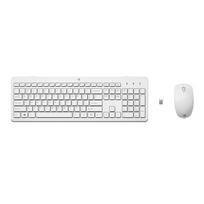 HP 230 bevielė klaviatūra ir pelė balta