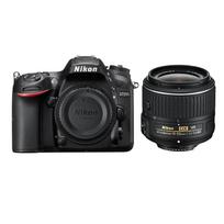 Nikon D7200 DSLR fotoaparatas + AF-S DX 18-55mm f/3.5-5.6G VR II objektyvas juoda