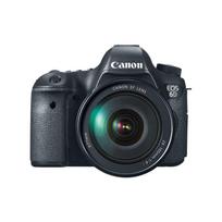 Canon EOS 6D viso kadro DSLR fotoaparat + EF 24-105mm f/4L IS USM priartinimo objektyvas juoda