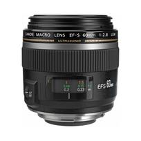 Canon EF-S 60mm f2.8 Macro USM objektyvas juoda