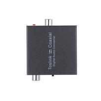 Skaitmeninis 2-Wege-Audiokonverter Optischer SPDIF-Toslink zu Koaxial- und EU plug