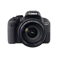 Canon EOS 800D DSLR fotoaparatas + EF-S 18-200mm f/3.5-5.6 IS priartinantis objektyvas juoda