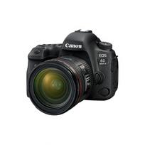 Canon EOS 6D Mark II viso kadro skaitmeninis veidrodinis fotoaparatas + EF 24-70mm f/4L IS USM priartinimo objektyvas juoda