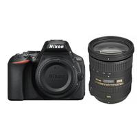 Nikon D5600 DSLR fotoaparatas + AF-S DX 18-200 mm f/3.5-5.6G ED VR II objektyvas juoda