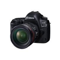 Canon EOS 5D Mark IV viso kadro DSLR fotoaparatas + EF 24-70mm f/4L IS USM priartinantis objektyvas juoda