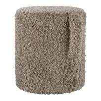Rudos spalvos iš boucle pufas Teddy – Blomus