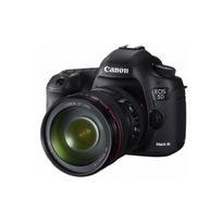 Canon EOS 5D Mark III viso kadro skaitmeninis veidrodinis fotoaparatas + EF 24-105mm f/4L IS USM priartinimo objektyvas juoda
