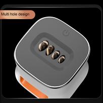 Balta automatinė saulėgrąžų sėklų lupimo mašina USB automatinis saulėgrąžų sėklų kevalų atidarymo įrankis Saulėgrąžų sėklų peeleris balta