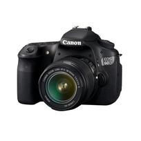 Canon EOS 60D skaitmeninis SLR fotoaparatas + EF-S 18-55mm f/3.5-5.6 IS priartinantis objektyvas juoda