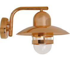 Nordlux - Lauko sieninis šviestuvas NIBE 1xE27/60W/230V IP54 varinis