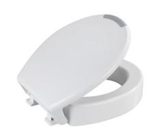 WENKO 25005100-Tualeto sėdynė SECURA 37x44 cm balta/pilka