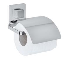 WENKO 22696100-Tualetinio popieriaus laikiklis VACUUM-LOC QUADRO ED 13x14 cm blizgus chromas