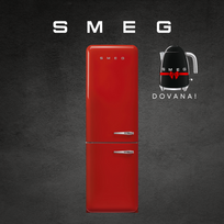 Šaldytuvas SMEG FAB32LRD6 + DOVANA - Užsakomoji prekė