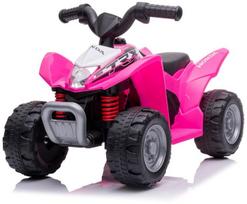 Vaikiškis elektrinis keturratis Quad Honda TRX Sun Baby, rožinis