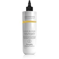 FarmaVita Amethyste Instant Colouring Fluid plaukų jungtis atkurianti dažomoji kaukė šviesiems plaukams atspalvis Gold Blonde 250 ml