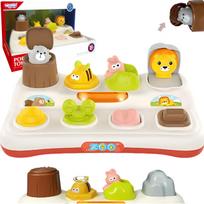 WOOPIE BABY Lavinantis žaislas Pop Up ZOO Gyvūnai