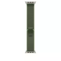 Apyrankė Apple Watch 49mm Green/Neon Trail Loop - S/M - Natural Titanium Finish