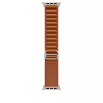 Apyrankė Apple Watch 49mm Terra Cotta Alpine Loop - Small - Natural Titanium Finish