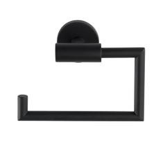 WENKO 24240100 BOSIO BLACK – tualetinio popieriaus laikiklis, 15 x 10,5 cm, nerūdijančio plieno, sidabrinė