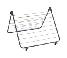 WENKO 63003100 - CHAMPION 65x114 cm drabužių džiovyklė, juoda