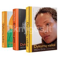 Waris Dirie 3 knygų rinkinys: Dykumų gėlė + Dykumų aušra + Dykumų vaikai - Waris Dirie, Jeanne D'Haem, Cathleen Miller, Corinna Milborn