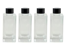 4 vnt. stikliniai buteliukai eteriniam aliejui 150 ml