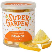 Džiovinti šaltyje apelsinų gabaliukai – SUPERGARDEN, 18g