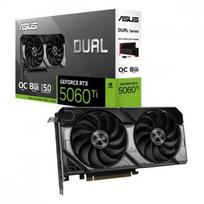 Graphics Card|ASUS|NVIDIA GeForce RTX 5060 Ti|8GB|GDDR7|128 bit|PCIE 5.0 16x|Dual Slot Fansink|1xHDMI|3xDisplayPort|DUAL-RTX5060TI-O8G
